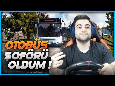 OTOBÜS ŞOFÖRÜ OLDUM ! YENİ İŞİM - (Bus Simulator 18)
