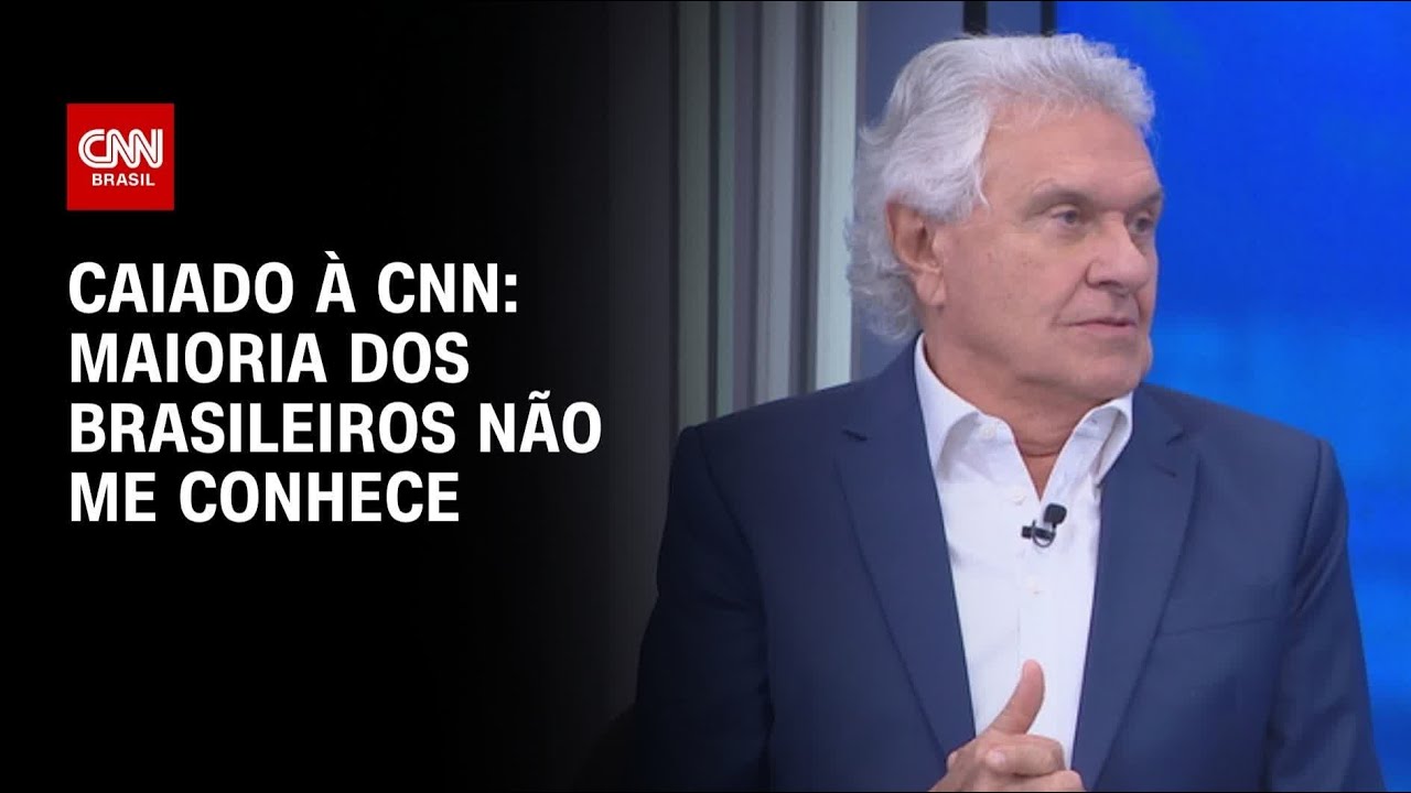 "Meu maior desafio é ser conhecido", diz Caiado à CNN | CNN 360º