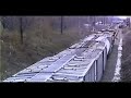 Q301 and Q174 at CP Berry on CSX Trenton Line March 27 2002