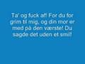 Ta' og Fuck af! - Terkel i Knibe - Karaoke