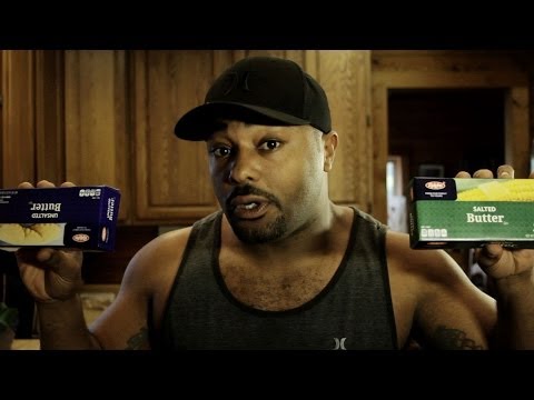 Black Guy does Butter Challenge