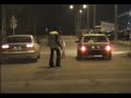 russian illegal night street\\drag racing