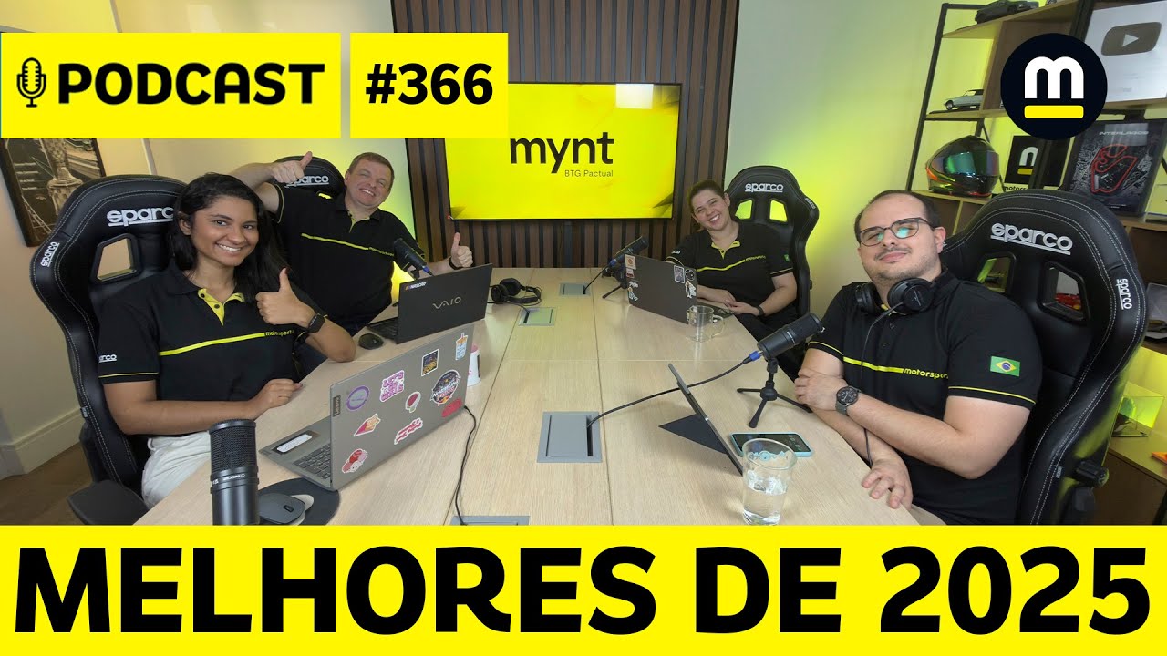 MELHORES DO ANO! Norris? Verstappen? Quem mandou BEM na F1 em 2025? | PODCAST MOTORSPORT.COM