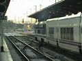 Renfe long distance talgo train with 354 locomotive Renfe long distance talgo train with 354 locomotive