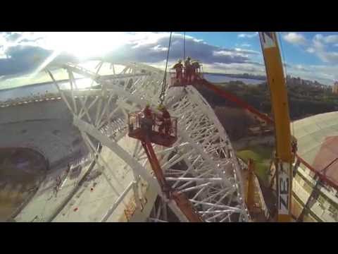 REFORMA DO GIGANTE: Imagens impressionantes!