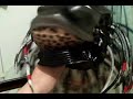 my gauntlets, body armour & the helmet with dreads