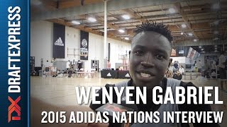 Wenyen Gabriel 2015 Adidas Nations Interview