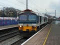 Freight Trains at Ealing Broadway 14 December 2009