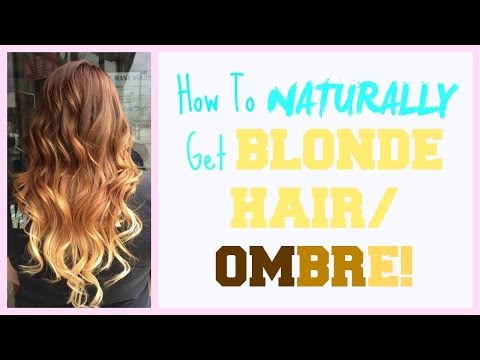 how to dye your hair with a lemon