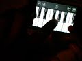 me playing orochimaru theme on my iphone using the iAno application :D