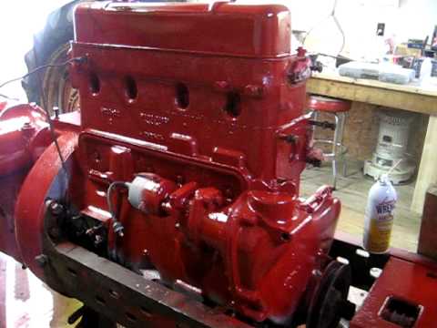 how to paint a farmall m