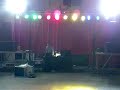 Test on stage