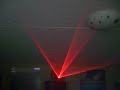 Just a small 4.9mwt laser but good effects has manual mode, music mode and sequense mode just for 55.- euro u can have this!