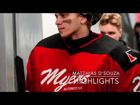 Matthias D'Souza Highlights - Myers