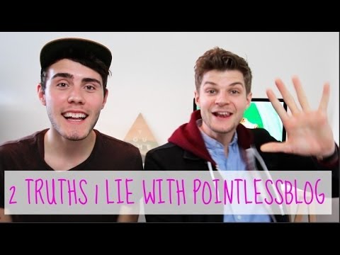 lie - 2 TRUTHS 1 LIE WITH ALFIE •WATCH ALFIE'S VIDEO: http://youtu.be/3RK76efWZnc •SUBSCRIBE TO ALFIE: https://www.youtube.com/alfiegames •SUBSCRIBE TO ME: http://...