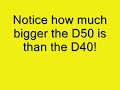 Nikon D40 vs D50 Nikon D40 vs D50