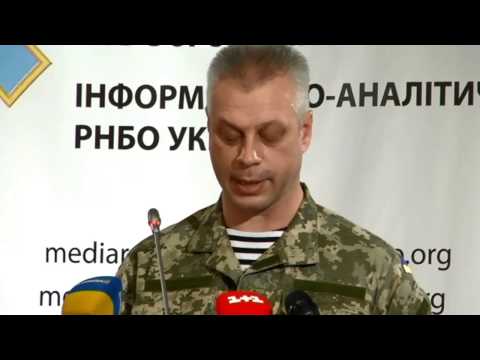 Брифинг спикера СНБО 22.10 (видео)