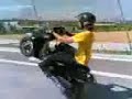 whelie majo honda x8r stunt whelie majo honda x8r stunt