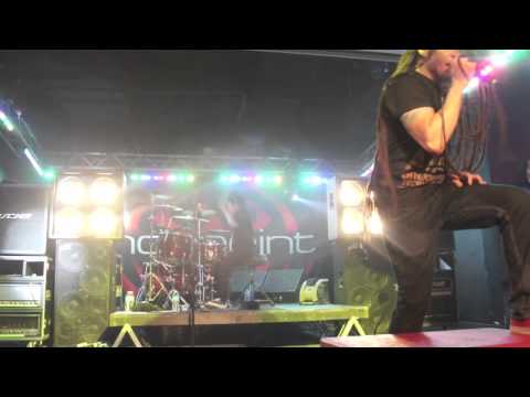 12 year old Austin Rios Live with Nonpoint drumming to Buscandome!