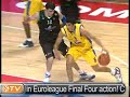 Montepaschi vs Maccabi Final Four Halftime Highlight Montepaschi vs Maccabi Final Four Halftime Highlight