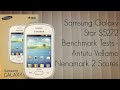 Samsung Galaxy Star S5272 Benchmark Tests - Antutu Vellamo Nenamark 2 Scores