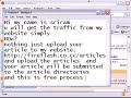 Free article submitter