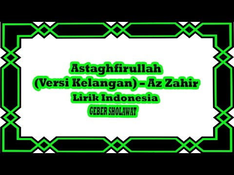 Astaghfirullah - Az Zahir Versi Kelangan Lirik Indonesia Voc.Yan Lucky Aditya