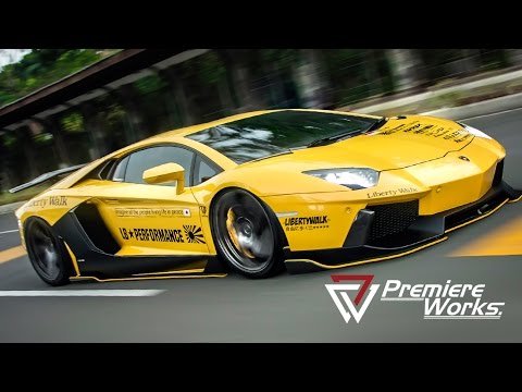 Premiere Works: Liberty Walk Lamborghini Aventador at HIN 2014 (Jakarta, Indonesia)