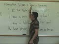 yossarian the grammarian gives you the skinny on transitive verbs. ignore his botched attempt to quote yoda, whom he should have quoted as saying, 