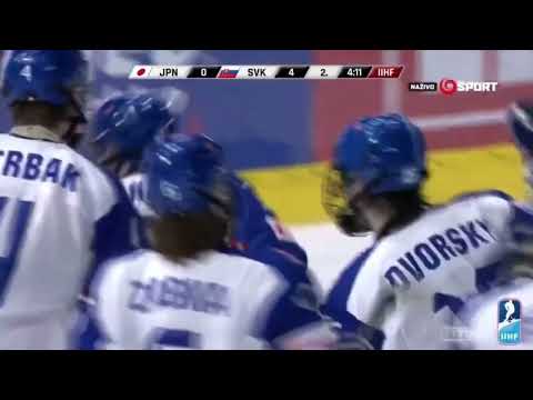 Ondrej Molnar Goal vs Japan U18 (2023 Draft)
