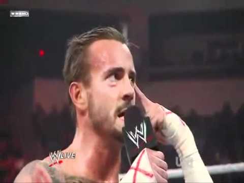 CM Punk calls out for Randall Keith Orton