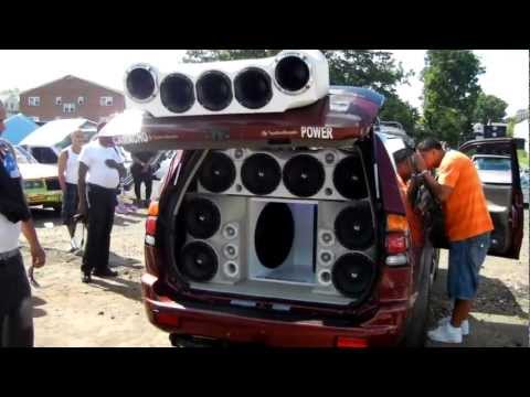 speakers - Ev sound car comp at one of the shows we went to. tuned up your volume all the way and cover your ears so you feel like you are there. Haha.