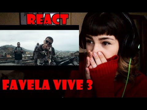 REACT ADL Favela Vive 3 - ADL, Choice, Djonga, Menor do Chapa & Negra Li