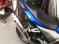 Kawasaki z750s with a blue flame exhaust fitted Inc db kill