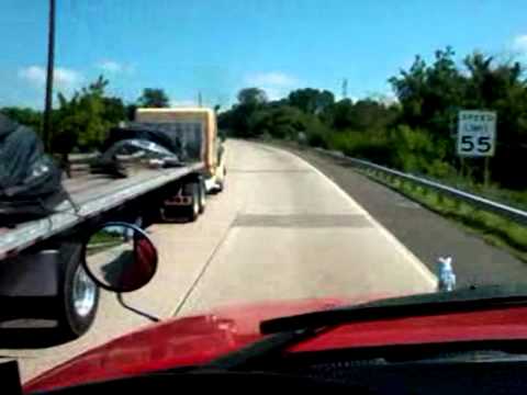 how to drive tri axle dump truck
