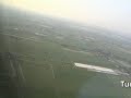 landing at Rotterdam Airport landing at Rotterdam Airport