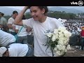 paz sin fronteras / salida del concierto