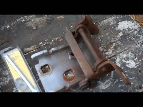 Chevy/GMC C10 door hinge repair