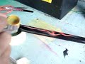 Tribal Flame on Pool Que Stick Tribal Flame on Pool Que Stick