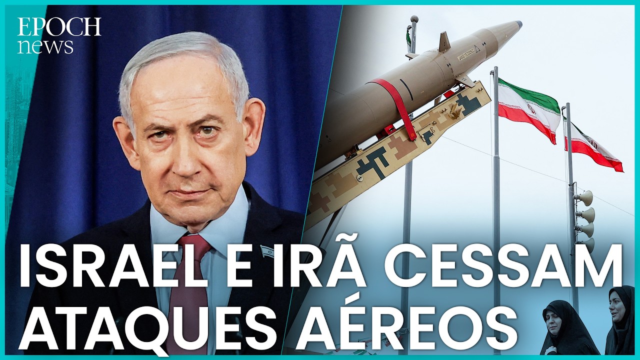 Israel e Irã suspendem ataques após maior escalada desde abril, sob apelo do presidente Trump