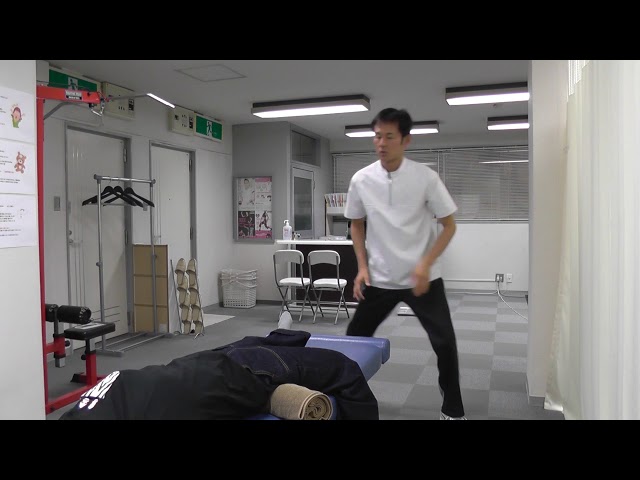 【施術動画】腰椎すべり症　骨盤が前傾している場合の腰痛には