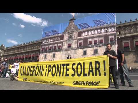 Greenpeace le pide al Gobierno de México promover el uso de energías renovables
