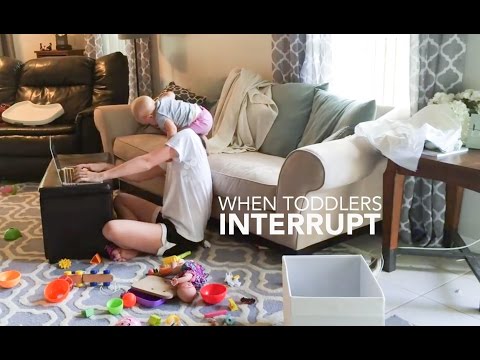 When Toddlers Interrupt