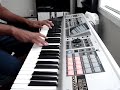 This is a remix of the Harry Potter music from the movies played on a Roland Fantom X6. Check out this website: www.wizardingworldharrypotter.com