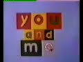 watch the titles for You and Me