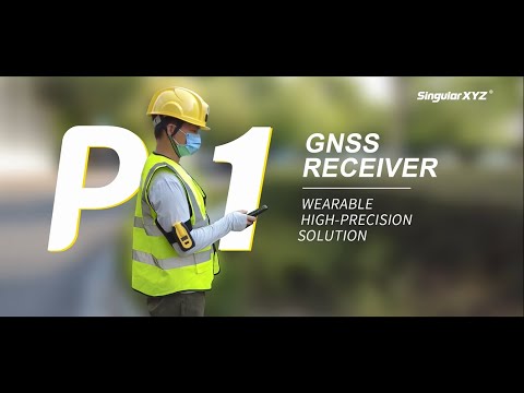 Wearable P1 GNSS Receiver For Your Multiple Applications