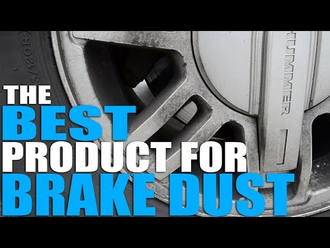 how to eliminate brake dust on bmw