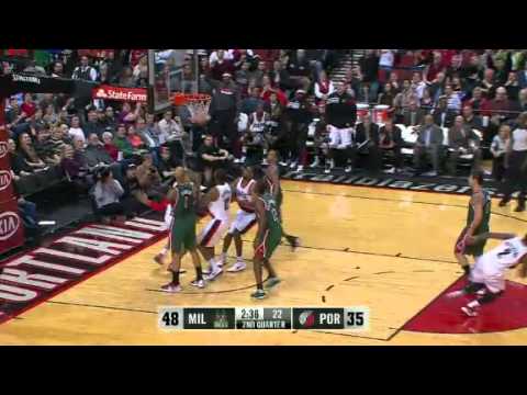 Wesley Matthews’ incredible to Nicolas Batum