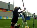 videos de Lindsey's Day 4 Archery Practice at 2008 Beijing Paralympics