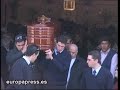 Entierro del padre de Rosa López Entierro del padre de Rosa López